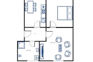 Hier findet jeder seinen Platz: interessante 2-Zimmer-Wohnung im Keplerkiez – Keplerstr. 17, 34127 Nord (Holland), Kassel – Vorschaubild 2