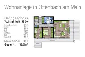 Penthousewohnung in Offenbach am Main zu verkaufen. – 63065 Mathildenschule, Offenbach am Main – Vorschaubild 15