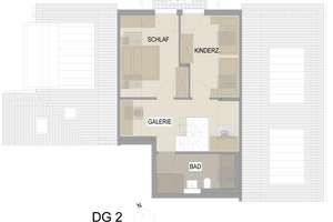 Exklusive und Großzügige Maisonette im Dachgeschoss - mit Galerie und zwei Balkonen – Die vollständige Adresse der Immobilie erhältst du vom Anbieter., 80689 Am Westbad, München – Vorschaubild 5