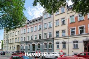 Helle 2-Zimmer-Wohnung in Chemnitz mit Einbauküche, Balkon, Badewanne, Abstellraum und Keller – Fichtestraße 26, 9126 Gablenz, Chemnitz – Vorschaubild 1