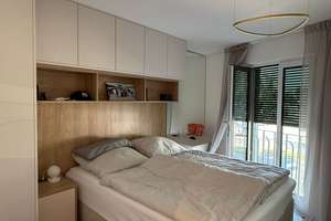Exklusive möblierte 2-Zimmer-Neubauwohnung in München inkl. TG-Parkplatz  – ab sofort bezugsfrei – Aidenbachstraße 129A, 81479 Obersendling, München – Vorschaubild 3