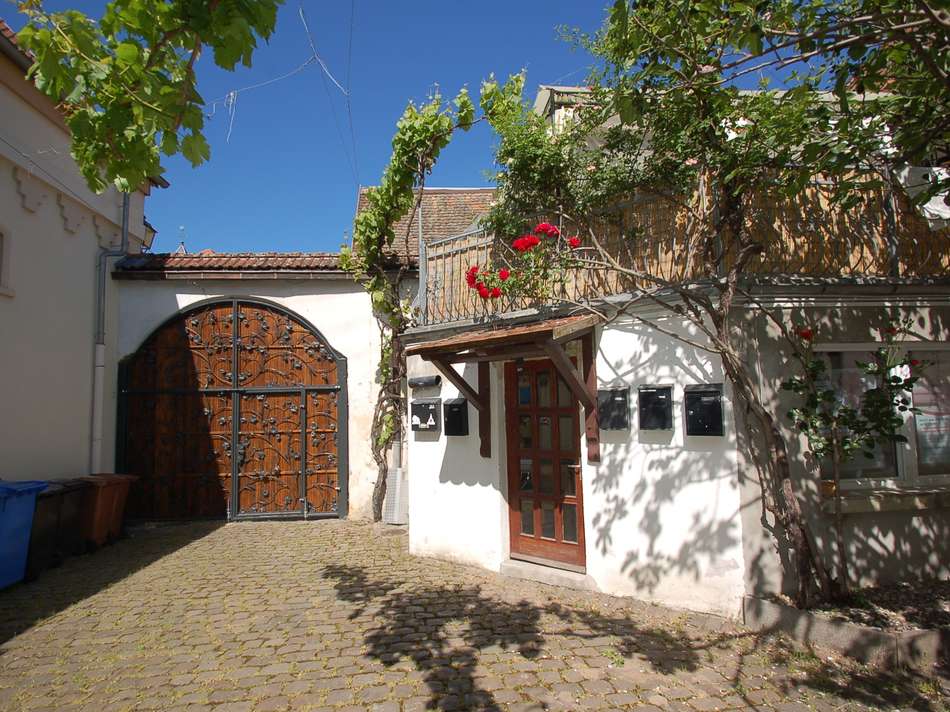 Romantischer Innenhof