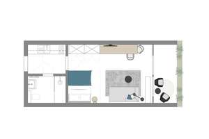 Möbliert: Wohnen auf Zeit: Interior Design by MrLodge – Die vollständige Adresse der Immobilie erhältst du vom Anbieter., 81925 Parkstadt, München – Vorschaubild 13