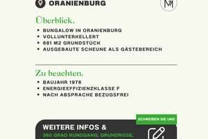 Rückzugsort Bungalow in Oranienburg - Vollunterkellert – Die vollständige Adresse der Immobilie erhältst du vom Anbieter., 16515 Oranienburg – Vorschaubild 2