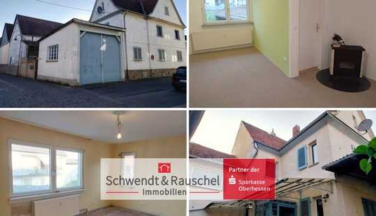 Bild von 2 Familienhaus mit großer Scheune in Butzbach-Ostheim