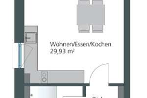 Modern und zentral wohnen – Erstbezug in der Ulmer Oststadt – Die vollständige Adresse der Immobilie erhältst du vom Anbieter., 89073 Oststadt, Ulm – Vorschaubild 2