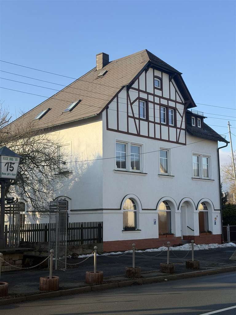 Immobilie in Rosenbach/Vogtland - ++Repräsentative Villa mit zwei Wohnungen und Gewerbeeinheit++ - Bild 0