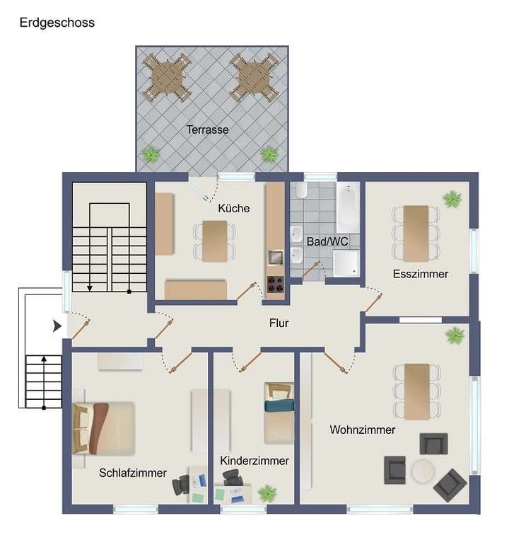 Grundriss Erdgeschoss