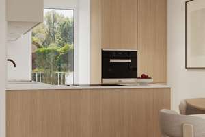 Top Renovierte 3 Zimmer Wohnung inkl Balkon und Design Einbaubüche & Balkon - im Sanierten MFH
