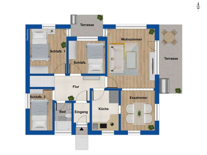 Grundriss Erdgeschoss