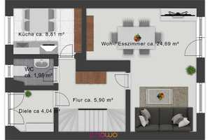 Gelegenheit in Schapen: 6-Zimmer-Reihenendhaus mit Südgarten, Vollkeller, Garage – Braunschweig – Vorschaubild 18