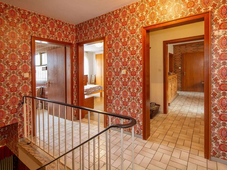 Eingangsbereich Traufseite