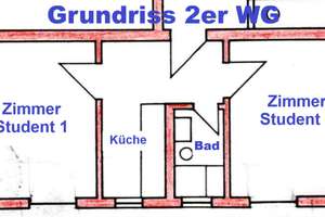 1 Zimmer in 2er WG direkt unterhalb Hochschule (Weitere Zimmer auf Anfrage) – Max-Weber-Straße 4, 75175 Buckenberg, Pforzheim – Vorschaubild 13