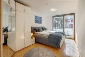 Möbliert: Zentrumsnahe, ruhige 2,5‑Zimmer Wohnung mit großem Balkon  – Die vollständige Adresse der Immobilie erhältst du vom Anbieter., 80335 Marsfeld, München – Vorschaubild 3