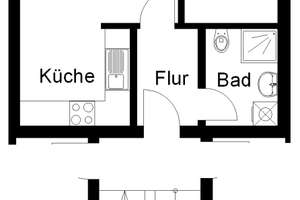 Ideale Single-Wohnung mit Wohnberechtigungsschein – Bomhauerstraße 22, 30625 Kleefeld, Hannover – Vorschaubild 2