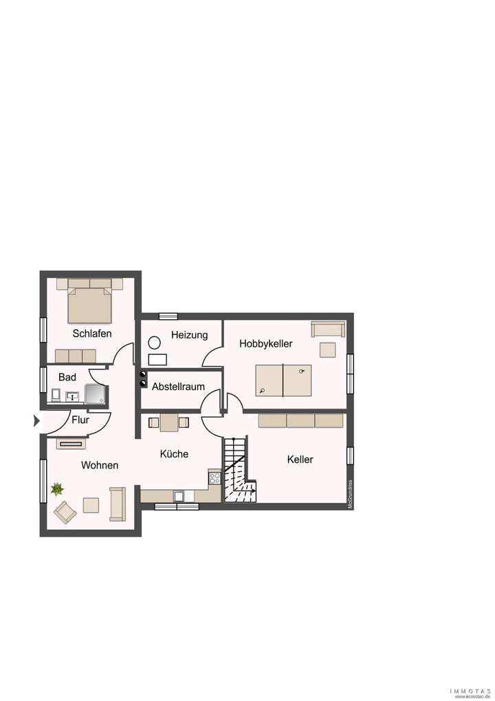 Grundriss Untergeschoss