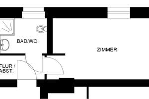 Helle Studentenwohnung in Nähe der TU – Humboldtstr. 30 B, 38106 Östliches Ringgebiet, Braunschweig – Vorschaubild 3