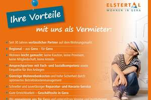 Wohnung für Studenten + Azubis + Berufspendler in Gera – Eiselstraße 113/510, 7548 Debschwitz, Gera – Vorschaubild 5
