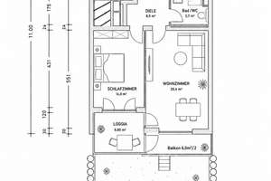 Top Energieeffizienz am Westpark- Moderne 2,5-Zimmer mit Loggia, Balkon und Garten – Die vollständige Adresse der Immobilie erhältst du vom Anbieter., 81373 Land in Sonne, München – Vorschaubild 6