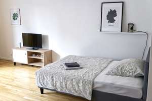 Möbliertes Wohnen in Charlottenburg: 1-Zimmer-Apartment mit Sonnenbalkon – Bayernallee 3, 14052 Westend, Berlin – Vorschaubild 7