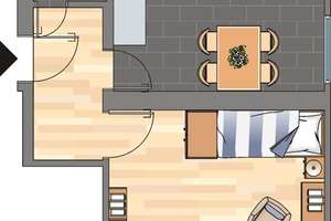 Gepflegte 1-Zimmer-Etagenwohnung in Gaarden-Ost – Ostring 61, 24143 Gaarden-Ost, Kiel – Vorschaubild 8