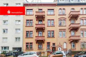 Frankfurt-Ostend: Gepflegte 4-Zimmer-Maisonettewohnung im historischen Altbaucharme - direkt an der 