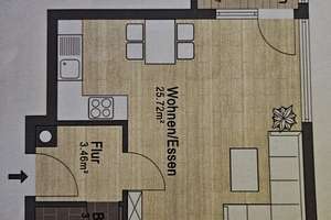 Helle 1-Raum Wohnung mit Balkon – Die vollständige Adresse der Immobilie erhältst du vom Anbieter., 4229 Plagwitz, Leipzig – Vorschaubild 6