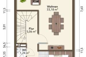Bremerhaven - Geestemünde  Gepflegtes Reihenhaus mit Dachterrasse und Kachelofen in begehrter Wohnla – Die vollständige Adresse der Immobilie erhältst du vom Anbieter., 27574 Geestemünde, Bremerhaven – Vorschaubild 35