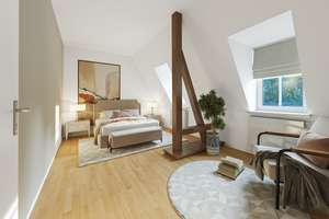 DG-Wohnung mit Charme – 
in denkmalgeschützter Jugendstilvilla in Alt-Solln – Die vollständige Adresse der Immobilie erhältst du vom Anbieter., 81479 Solln, München – Vorschaubild 5