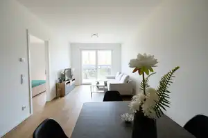 Smart Living in Düsseldorf-Heerdt – 2-Zimmer mit EBK & Balkon im Neubauquartier, teilmöbliert – Düsseldorf – Vorschaubild 5