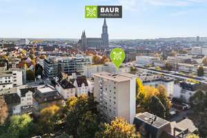 Erbbaurecht: Sonniger Balkon mit Postkartenblick auf das Ulmer Münster! – Die vollständige Adresse der Immobilie erhältst du vom Anbieter., 89073 Mitte, Ulm – Vorschaubild 1