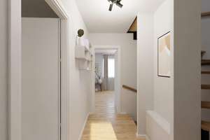 Doppelhaushälfte mit Keller und zwei Stellplätzen im grünen Wohnquartier – Magdeburger Straße 8, 59192 Bergkamen – Vorschaubild 4