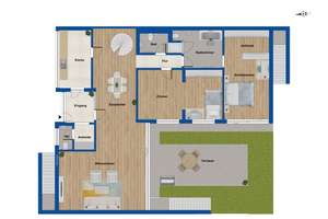 Exklusiver Bungalow in erster Reihe am Eichenhain – Wohnen auf einer Ebene in Stuttgart-Sillenbuch – Die vollständige Adresse der Immobilie erhältst du vom Anbieter., 70619 Sillenbuch (Ortsteil), Stuttgart – Vorschaubild 18
