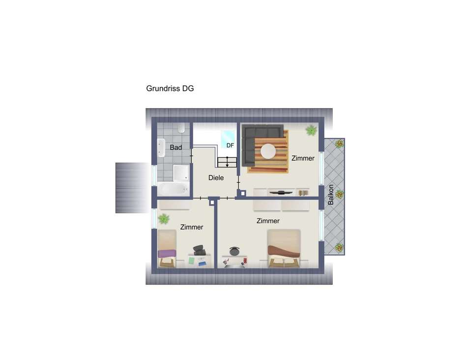 Grundriss DG