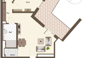 Erstbezug! Exklusive 3-Zimmer-Wohnung im 6. OG mit Terrasse – hochwertiger Neubau in Stadtmitte – Oststraße 13, 40211 Stadtmitte, Düsseldorf – Vorschaubild 13