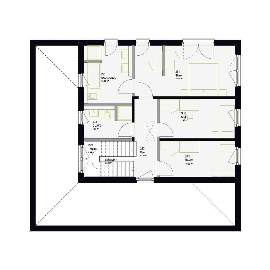 Immobilie in Roetgen - Heute Grundriss, morgen Realität - mit massa - Bild 3