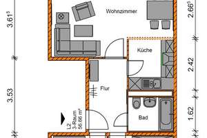Attraktive 3-Raumwohnung sucht neuen Mieter – Helene-Weigel-Straße 8, 39128 Kannenstieg, Magdeburg – Vorschaubild 6