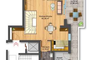 Neuwertige 5-Zimmer-Maisonette-Wohnung mit Dachterrasse und Aufzug in familienfreundlicher Lage – Lange Straße 24a, 1159 Löbtau-Nord, Dresden – Vorschaubild 5