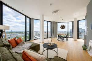 AIGNER - Friends Tower - Exklusive 2-Zimmer-Wohnung im 14. Obergeschoss mit Panoramablick