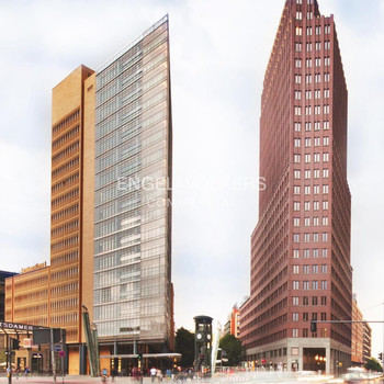 Landmark-Building am Potsdamer Platz: Internationale Anschrift mit einzigartigem Ausblick 