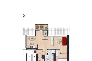 Gemütliche Dachgeschosswohnung // DG rechts – Kleiststr. 57, 38440 Stadtmitte (Ortsteil), Wolfsburg – Vorschaubild 5