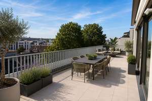 Über den Dächern Offenbachs//Penthouse der Extraklasse//große Süd-Dachterrasse – 63067 Messehalle, Offenbach am Main – Vorschaubild 2