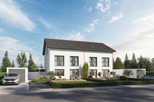 KfW-55 Neubau - Großzügige Doppelhaushälfte mit zwei Bädern!!! – Die vollständige Adresse der Immobilie erhältst du vom Anbieter., 84166 Adlkofen – Vorschaubild 1