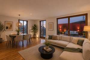 Skyline, Main und Dachgarten - außergewöhnlicher Penthouse Charme – Die vollständige Adresse der Immobilie erhältst du vom Anbieter., 60327 Gutleutviertel, Frankfurt am Main – Vorschaubild 5