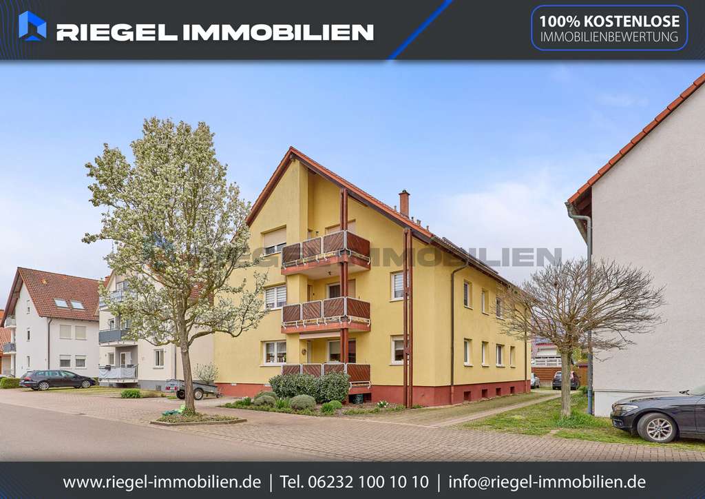Immobilie in Harthausen - Sie hier ? Wir auch ! Gepflegte 3-Zimmer-Wohnung mit Balkon und 2 PKW-Stellplätzen in gefragter Lage - Bild 2