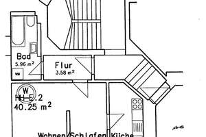 Wohnung im Hochparterre mit, Laminat, Bad mit Fenster, im Hinterhaus – Bernhardstraße  13, 4315 Anger-Crottendorf, Leipzig – Vorschaubild 8