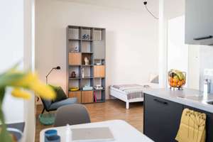 Möblierte Studentenwohnung in Aachen zu vermieten -  24,53 m² – Die vollständige Adresse der Immobilie erhältst du vom Anbieter., 52072 Ponttor, Aachen – Vorschaubild 2
