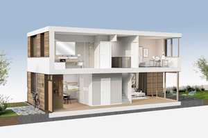 GARTEN-MAISONETTE WE19 das "HAUS im HAUS" – Hillenwiese 20, 38124 Braunschweig – Vorschaubild 9