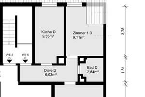 Neuwertige 2-Zimmer-Dachgeschosswohnung mit gehobener Innenausstattung, teilmöbliert – Ruschgraben xx, 76139 Karlsruhe – Vorschaubild 10