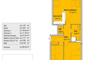 Wohlfühl-Wohnung im schönsten Quartier Barmbeks – Die vollständige Adresse der Immobilie erhältst du vom Anbieter., 22307 Barmbek-Nord, Hamburg – Vorschaubild 17